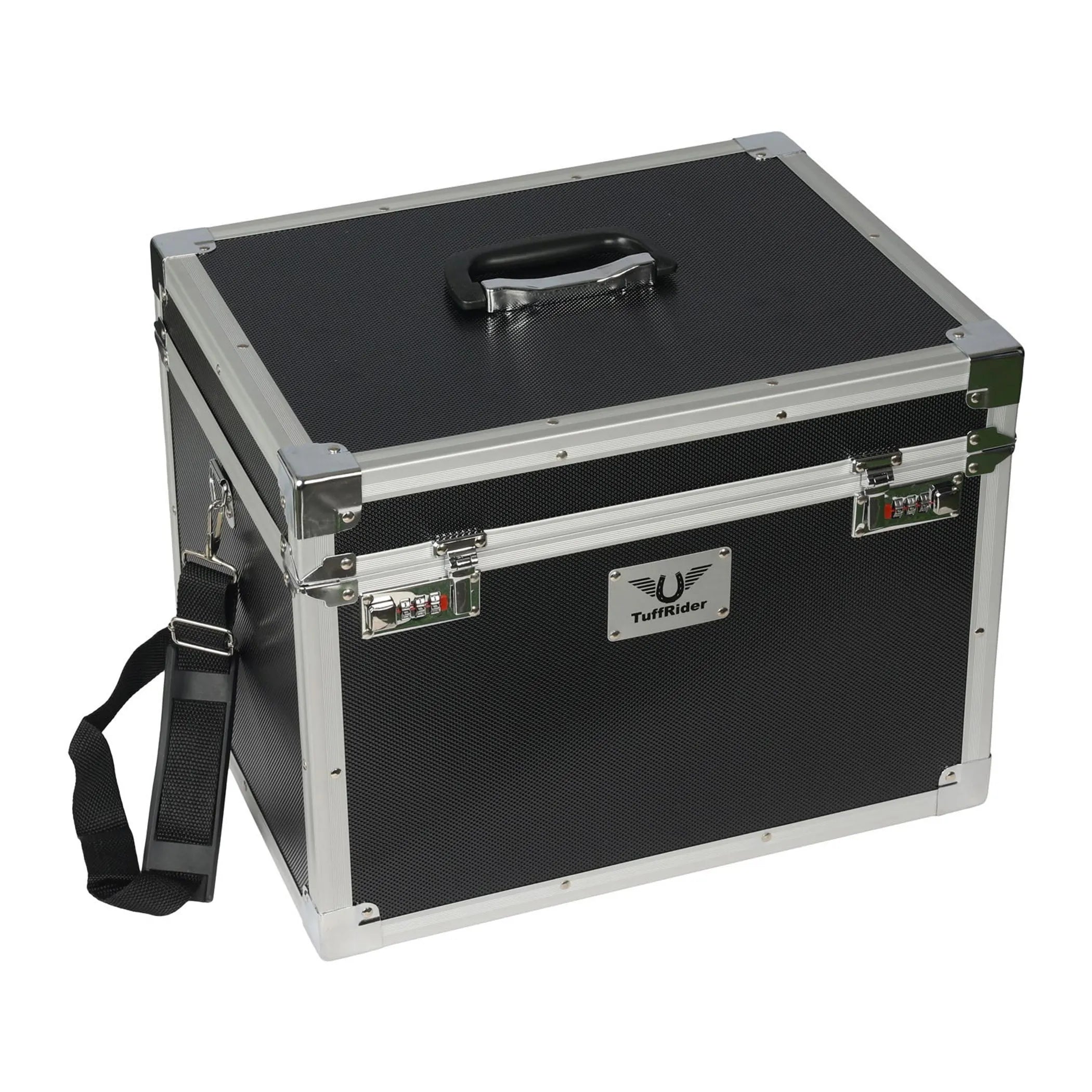 TuffRider Aluminium Grooming Box-Black