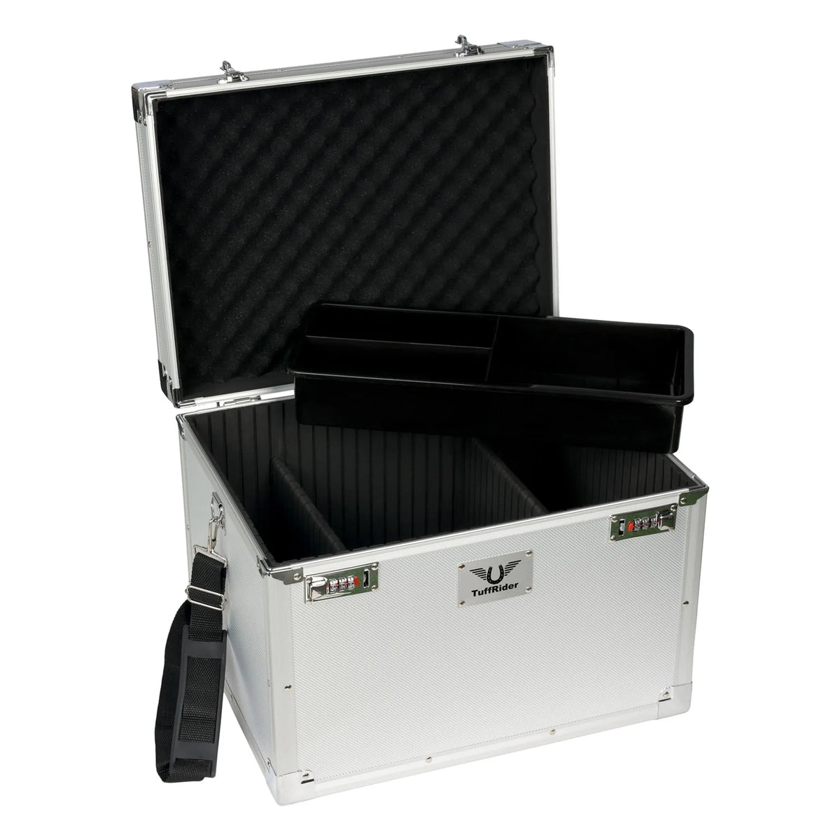 TuffRider Aluminium Grooming Box-Black