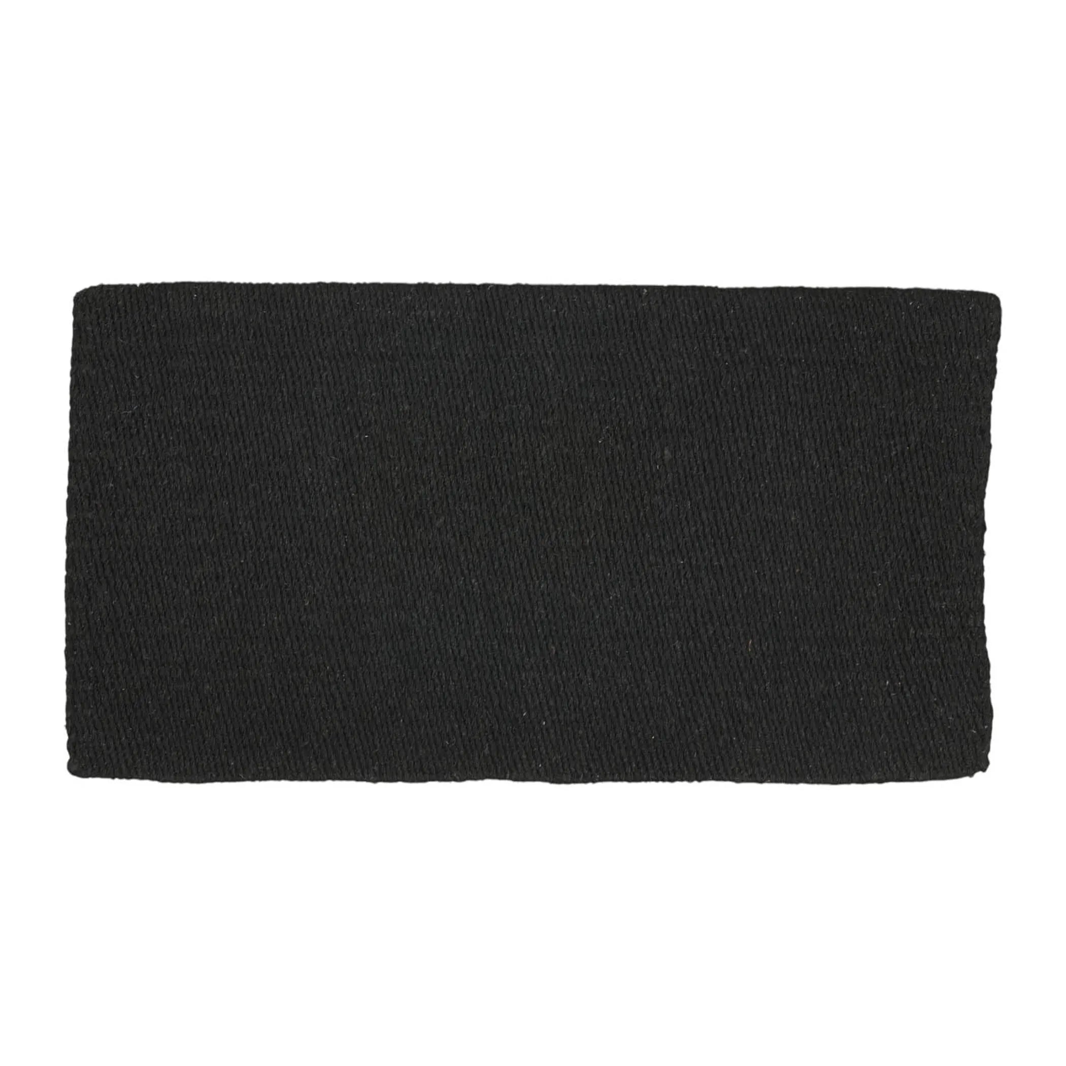 TuffRider Solid Color Double Weave Saddle Blanket-White-34 X 38 Inch