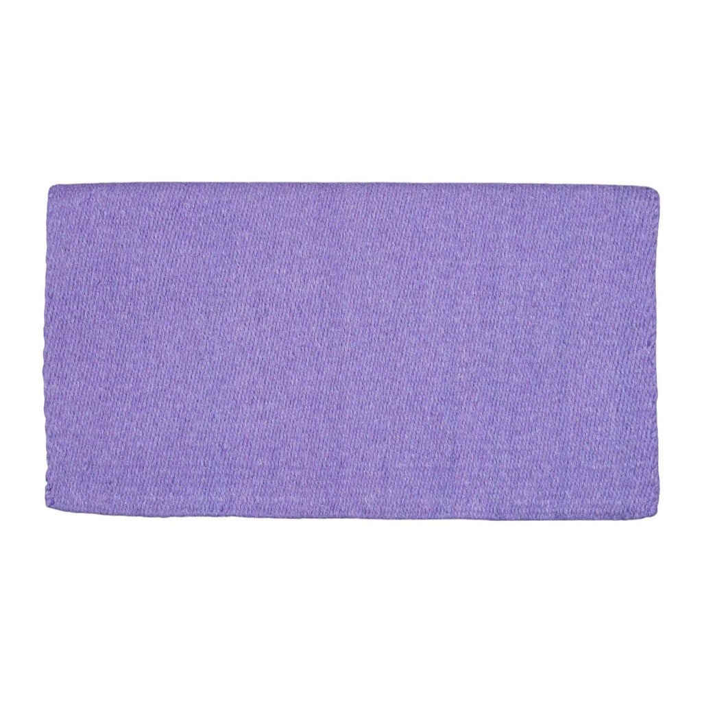 TuffRider Solid Color Double Weave Saddle Blanket-White-34 X 38 Inch