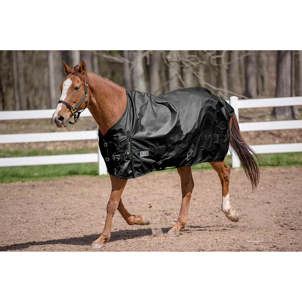 TuffRider 600 D Comfy Winter Standard Neck Turnout Sheet- Turquoise- 69