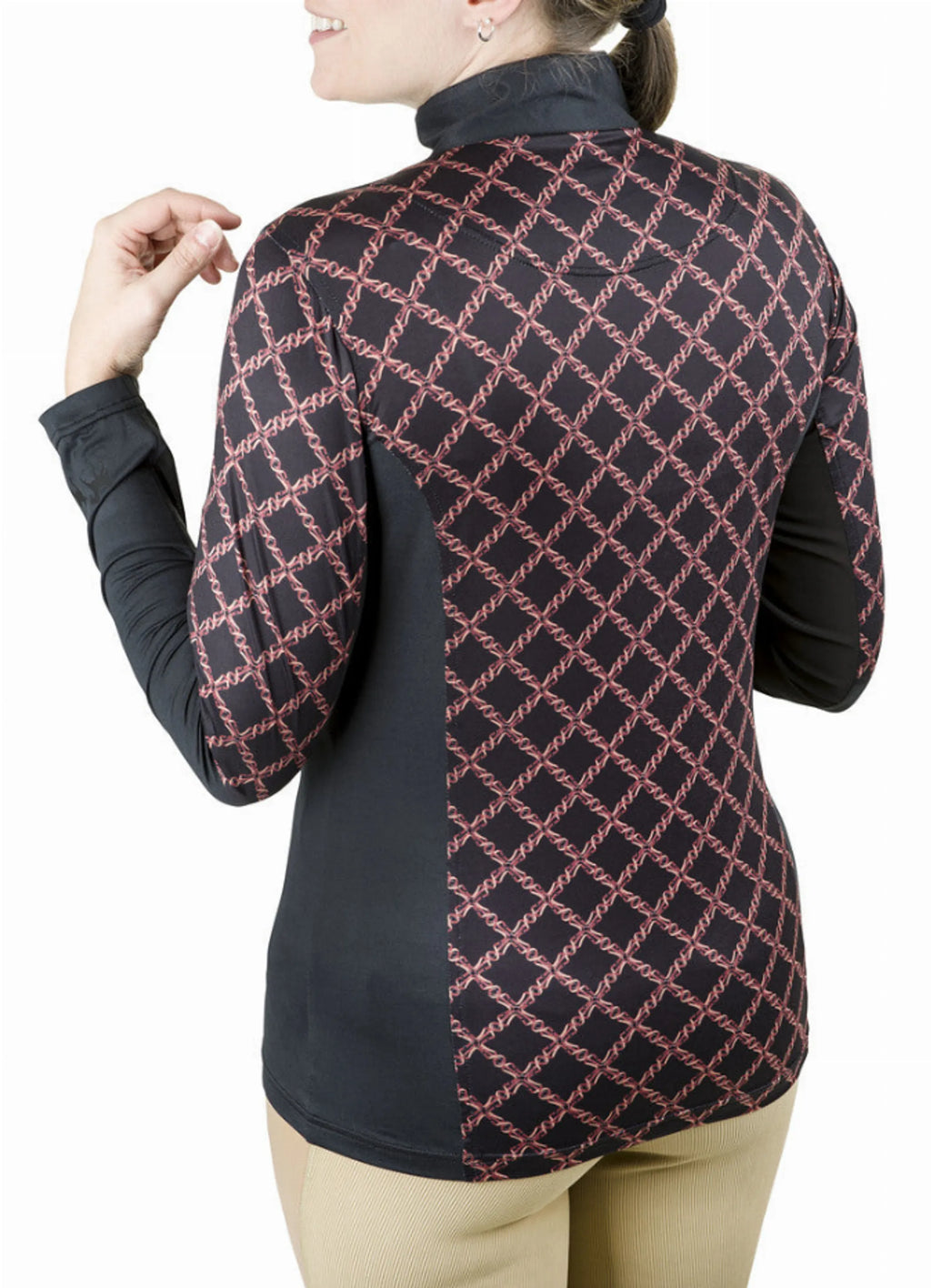 EQUINE COUTURE EQUICOOL LEATHERWORKS SPORT SHIRT