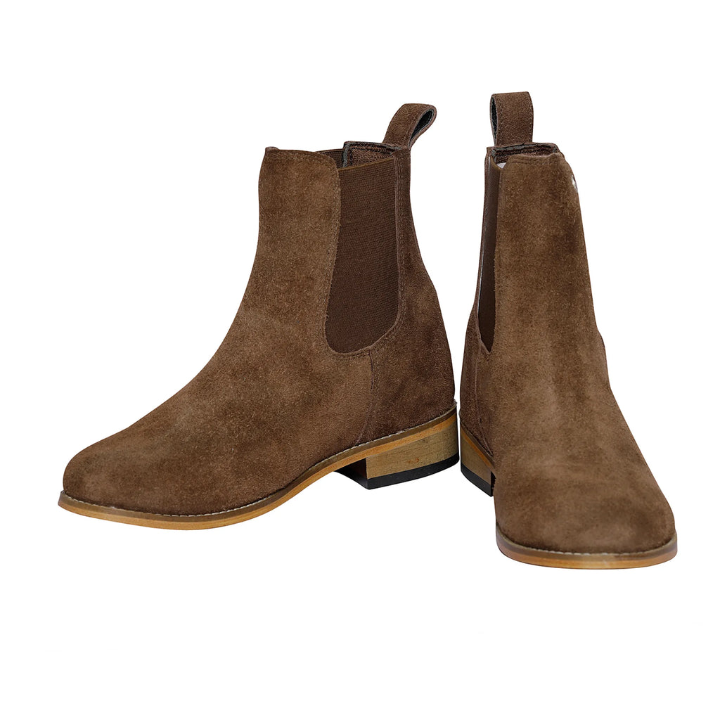 TuffRider Ladies Windsor Pull On Boot - Mocha - 11