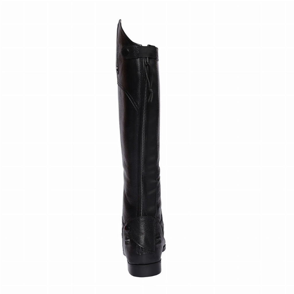 TuffRider Women Leather Back Zipper Olympia Field Boots