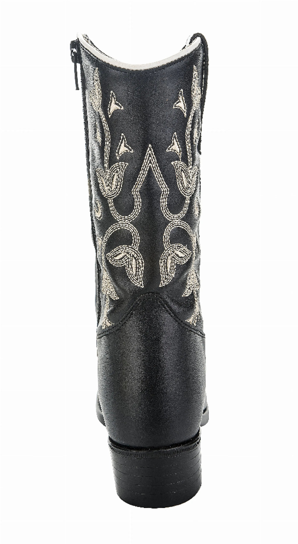 TuffRider Children's Black Floral Western Boot