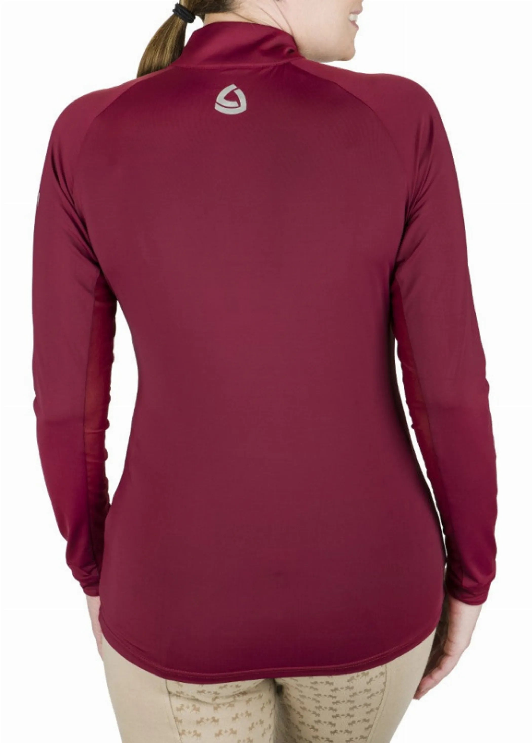 Lettia Women Quarter-Zip Neck UPF 50+ Sun Shirt