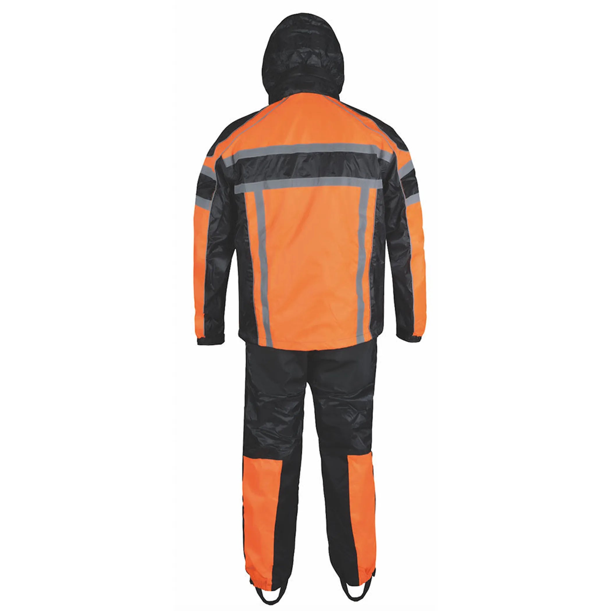 2714.16 - Mens Orange Textile Rainsuit