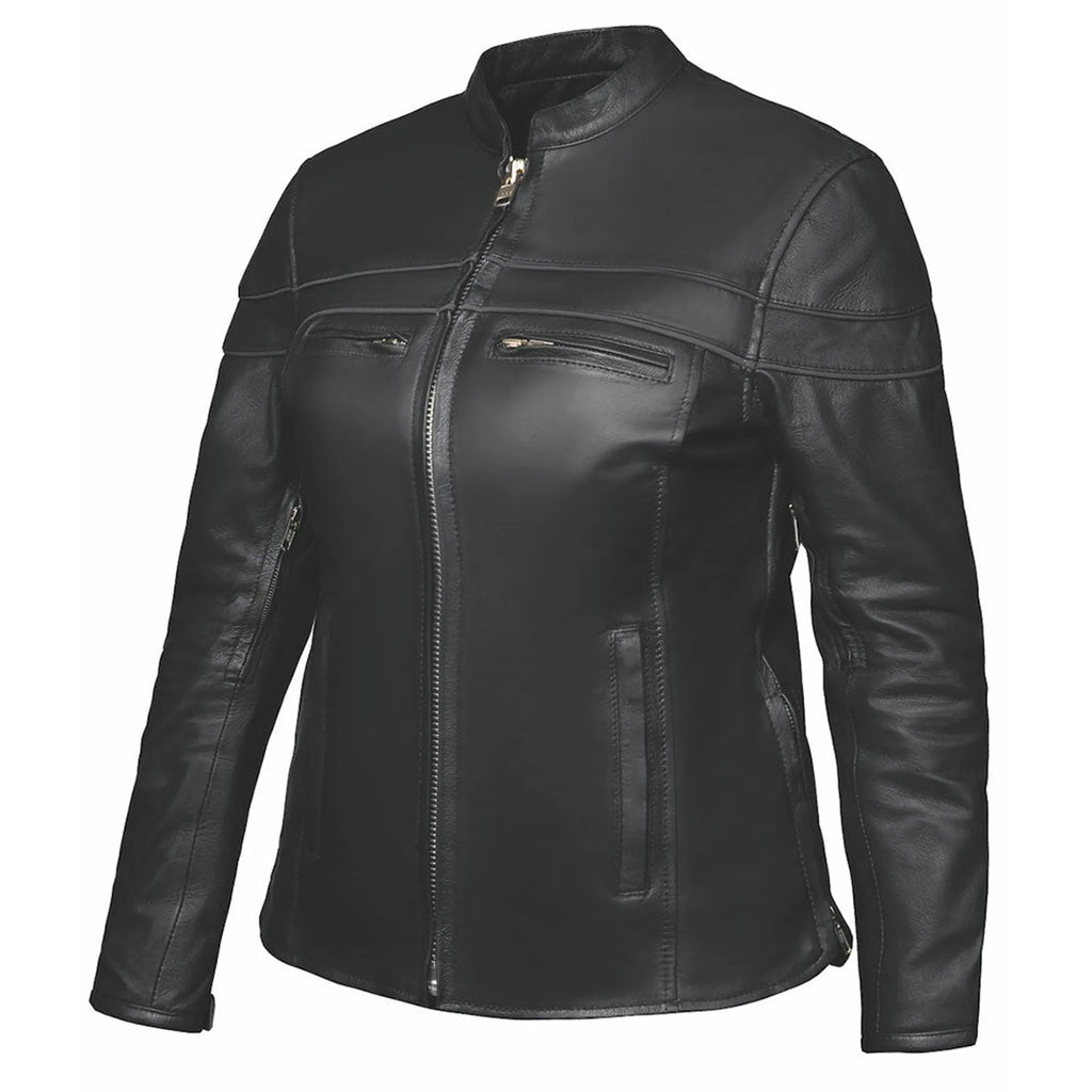6537.GO - Ladies Premium Leather Jacket