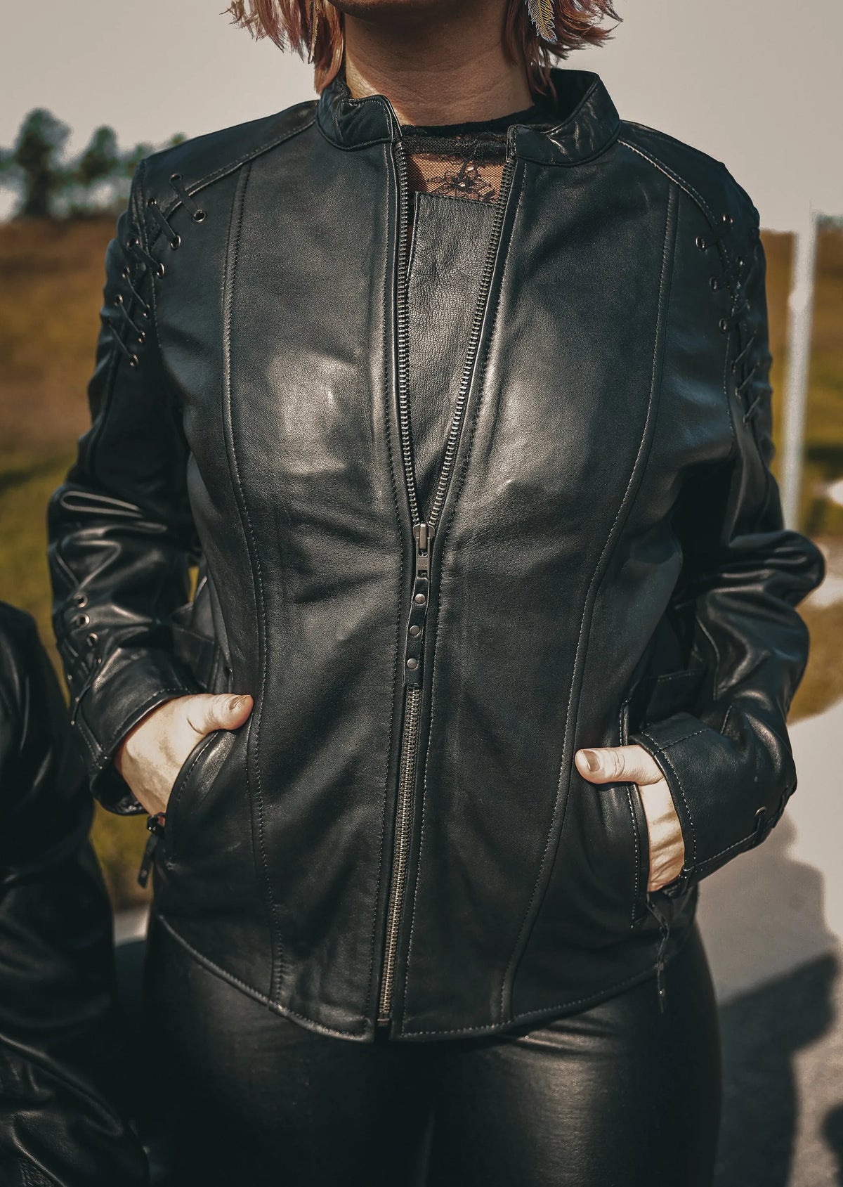 6829.00 - Ladies Premium Leather Jacket