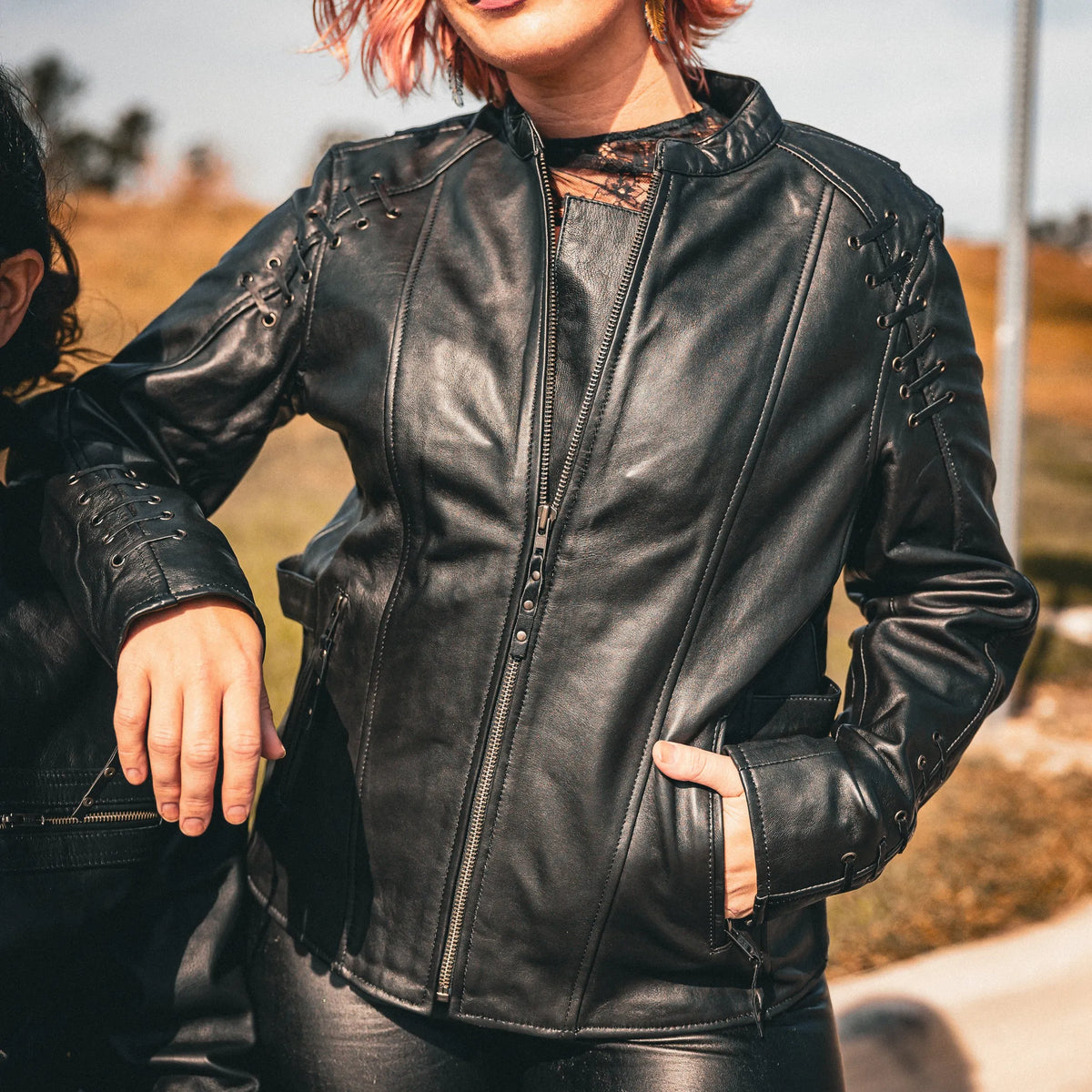 6829.00 - Ladies Premium Leather Jacket