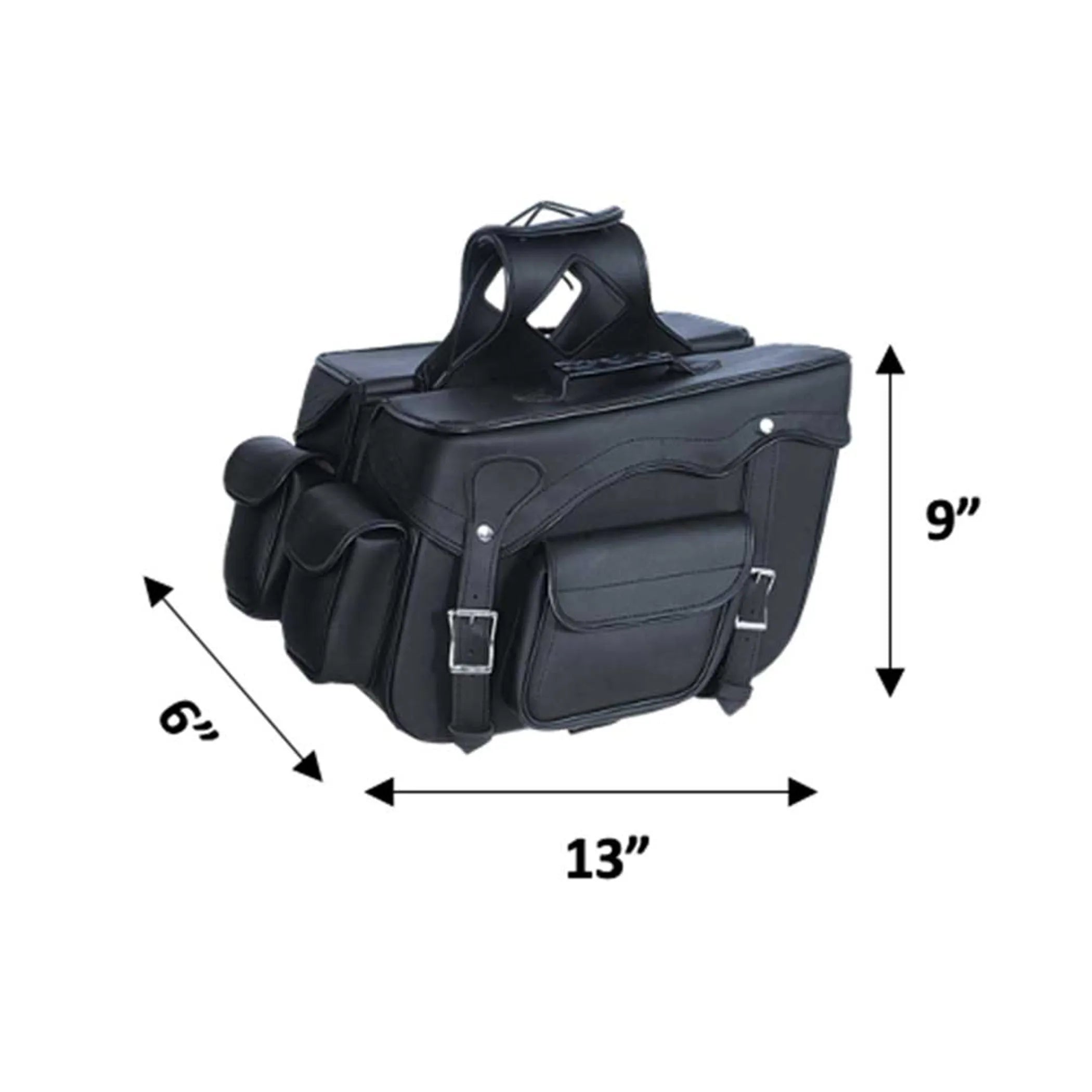 9328.PL - PVC Saddle Bag