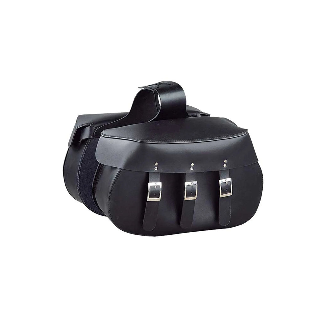 9575.00 - Leather Saddle Bag