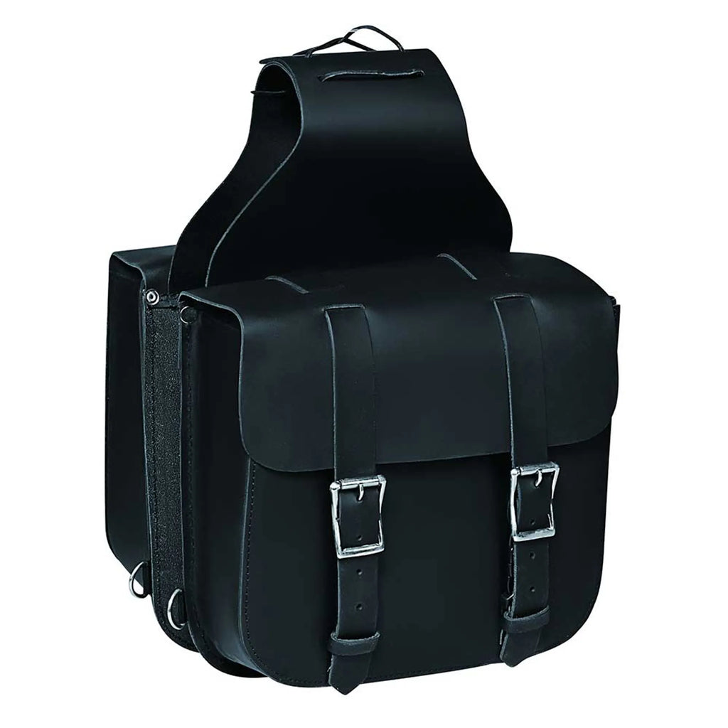 9581.00 - Leather Saddle Bag