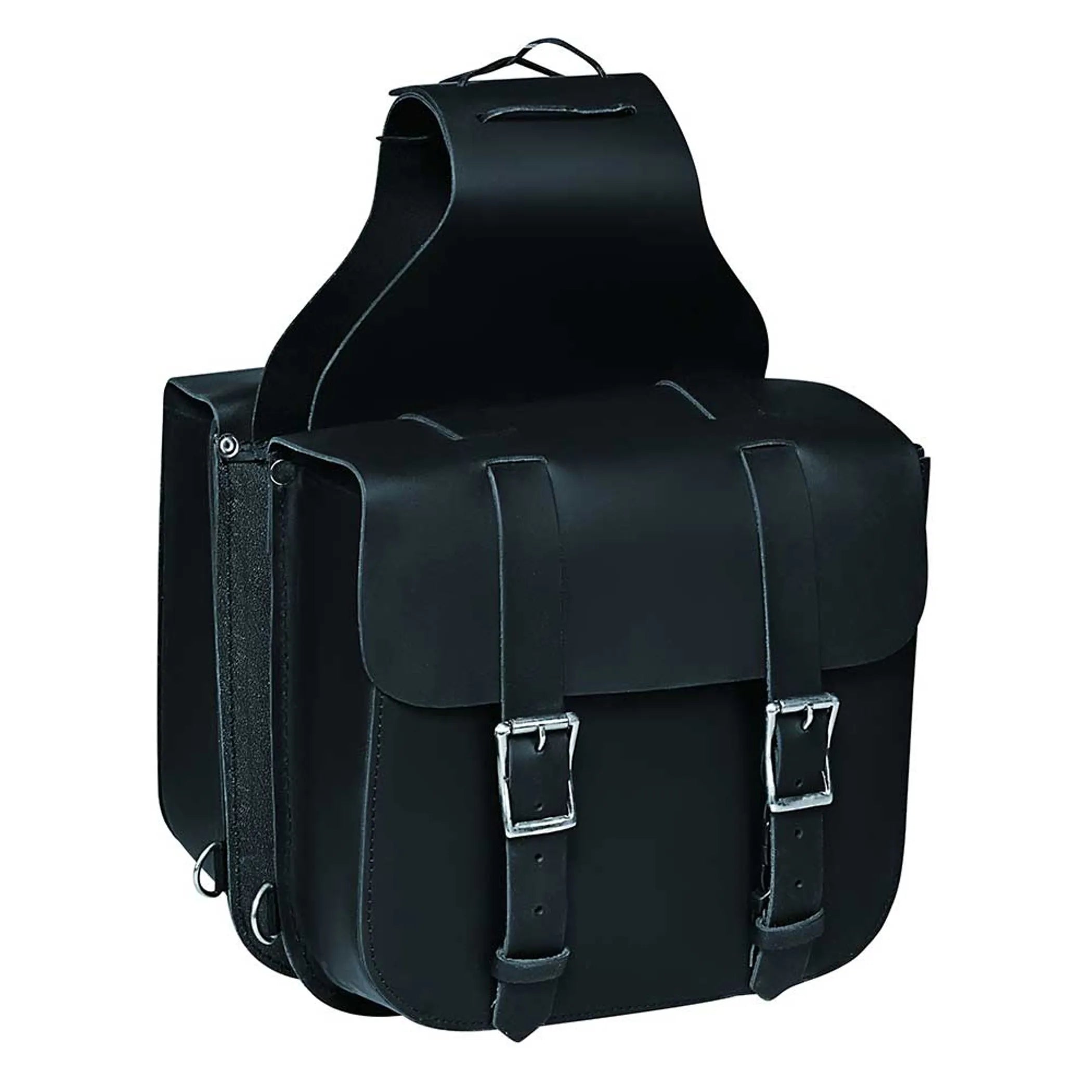 9581.00 - Leather Saddle Bag